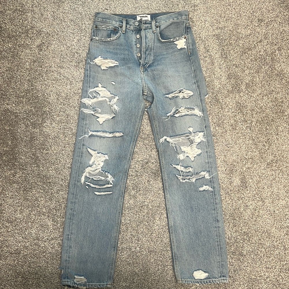 Agolde distressed jeans